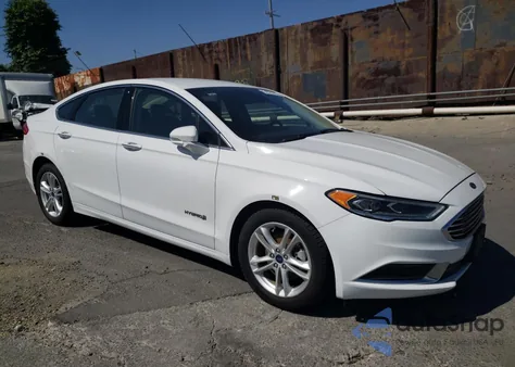 2018 Ford Fusion Se Hybrid из США, поврежденный, VIN 3FA6P0LUXJR172113